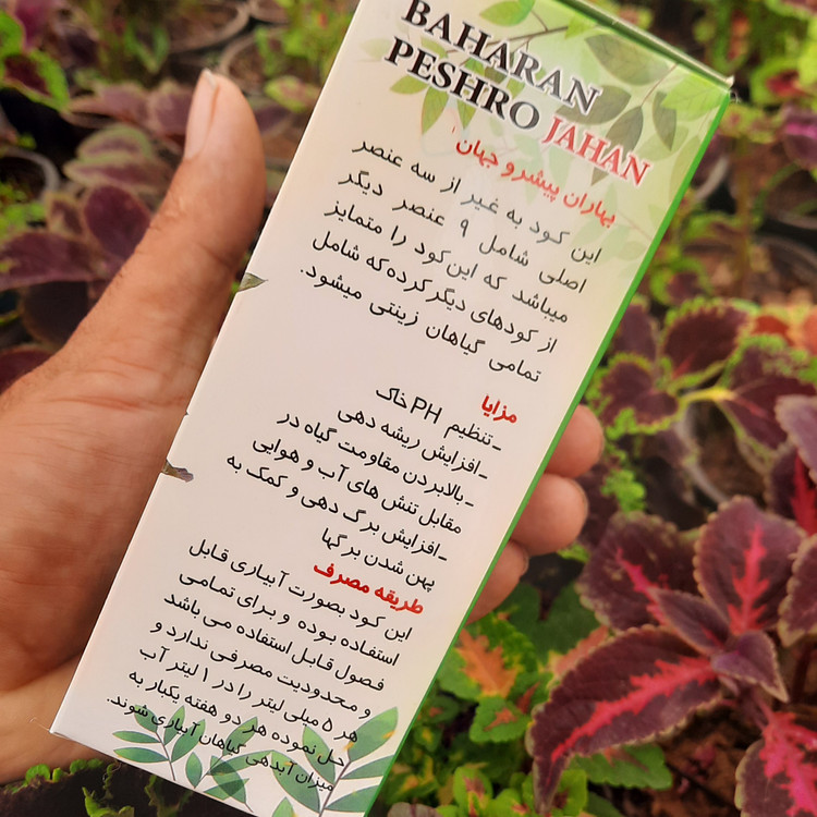 تاثیر کود ۹ عنصره در افزایش پاجوش گیاهان آپارتمانی