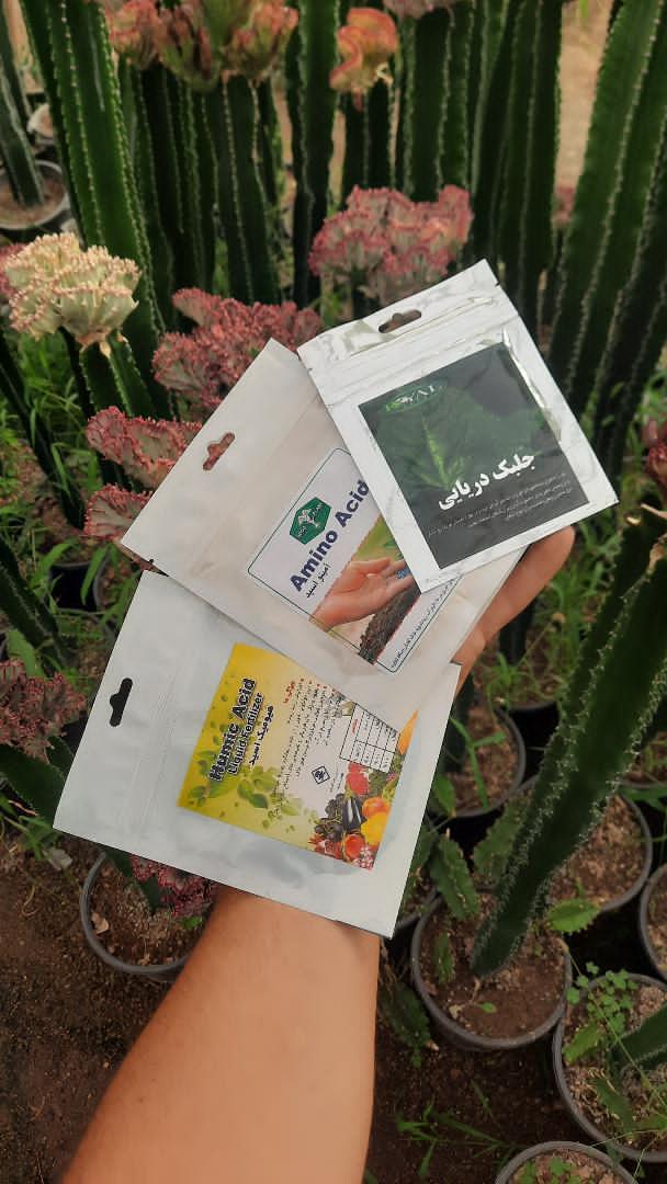 پک سه عددی جلبک دریایی ،هیومیک اسید و امینو اسید