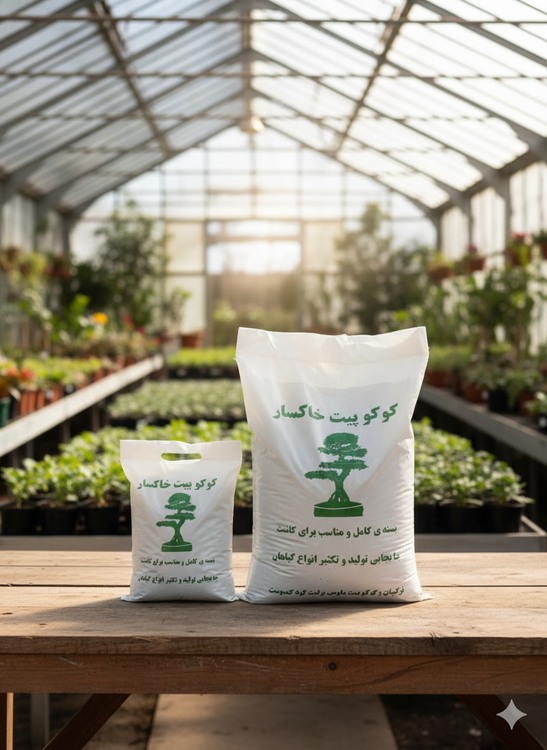 خاک هلندی ۵ لیتری کودکُور ترکیب غنی از پیتماس و کوکوپیت استریل