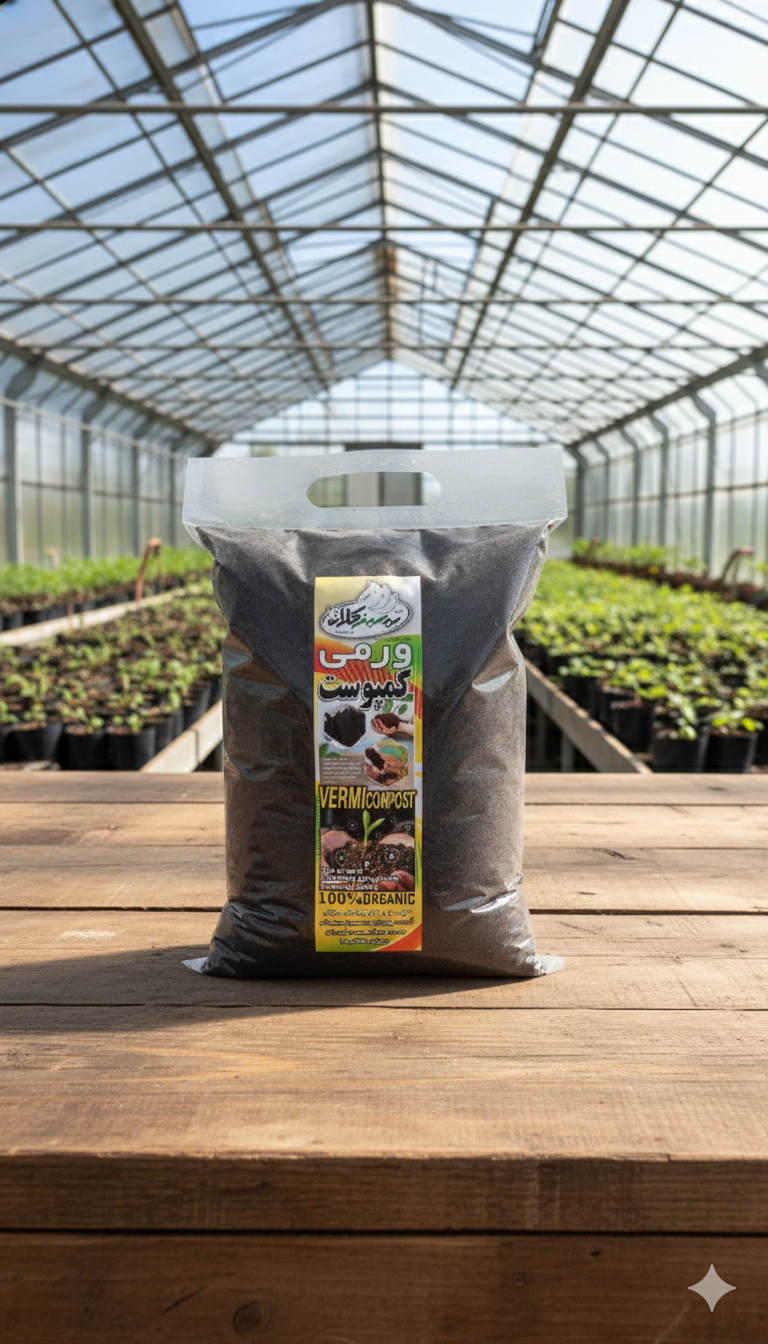 ورمی کمپوست مغذی برای انواع خاک رشد و تقویت گیاهان مناسب برای همه گیاهان | کودکُور
