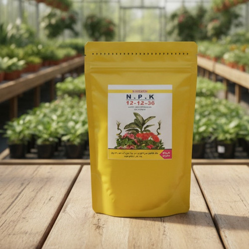 خرید و قیمت کود ۱۲ ۱۲ ۳۶ تقویتی NPKگیاهان آپارتمانی