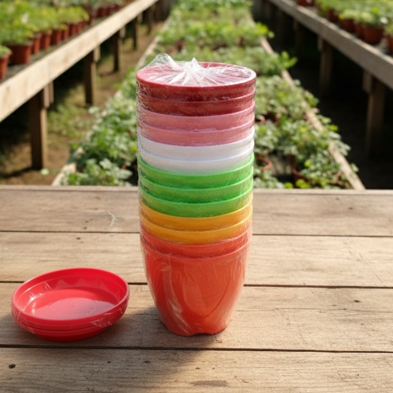 خرید و قیمت گلدان پلاستیکی در رنگ بندی های مختلف