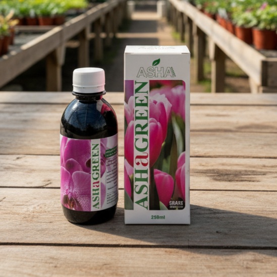 کودمخصوص گیاهان گلدار آشا گرین مناسب داری ۸ عنصر مغذی| کودکُور