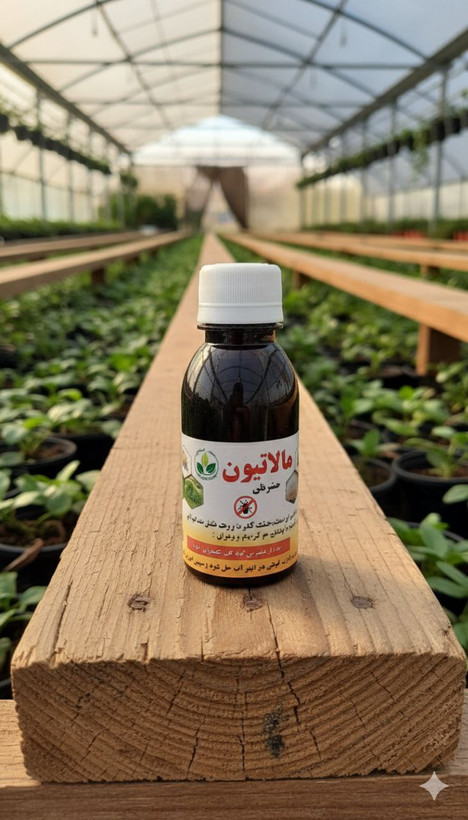 سم مالاتیون حشرهکش با غلظت بالا